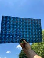 PatternPly® Transparent Vintage Starry Sky sheet showing the pattern