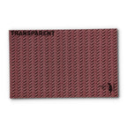 PatternPly® Transparent Cable Knit Dusty Pink sheet showing the pattern