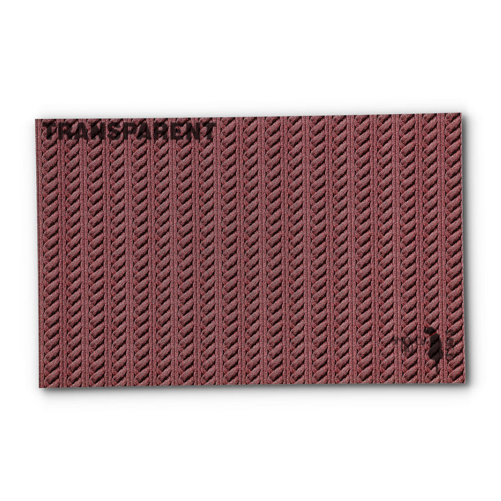 PatternPly® Transparent Cable Knit Dusty Pink