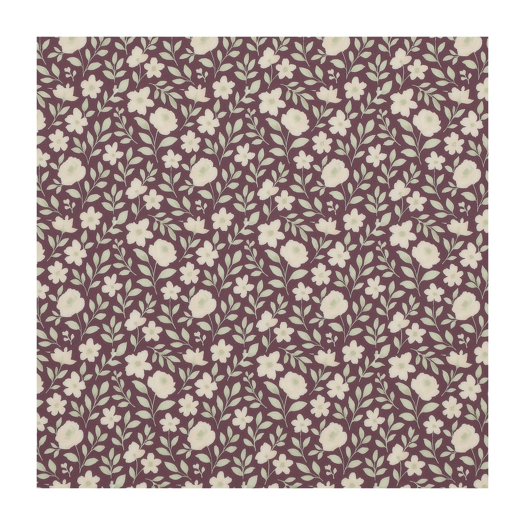 PatternPly® Full Coverage Hushed Mauve Spring Garden sheet showing the pattern