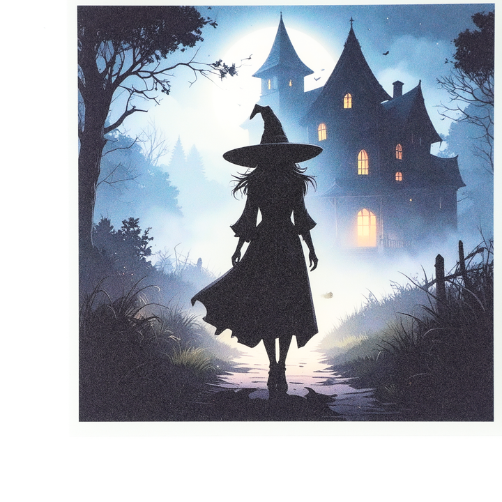 PatternPly® Transparent Witches Walk 3 Sizes