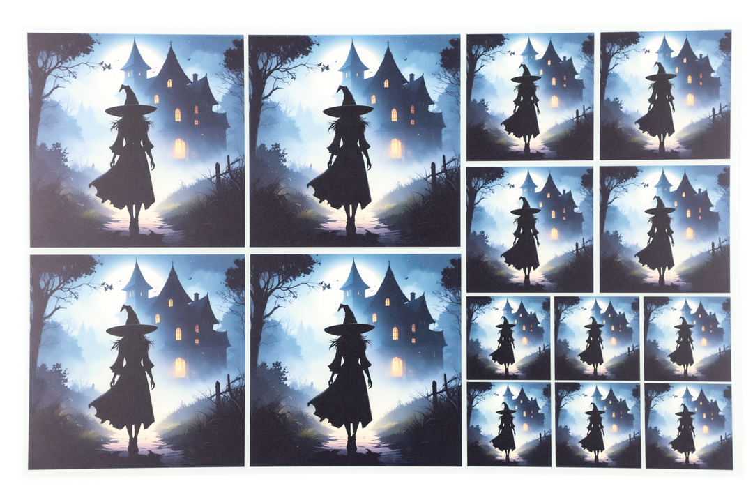 PatternPly® Transparent Witches Walk 3 Sizes