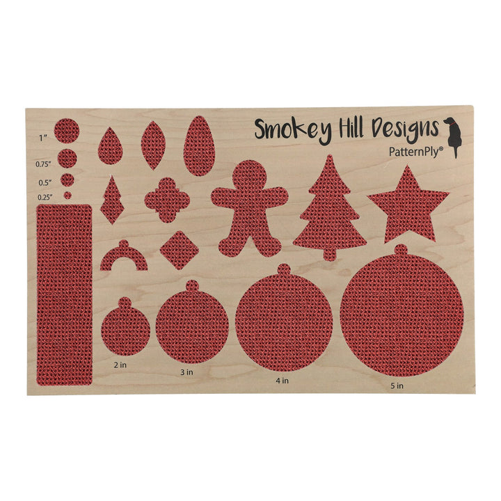 PatternPly® Transparent Seed Stitch Maroon