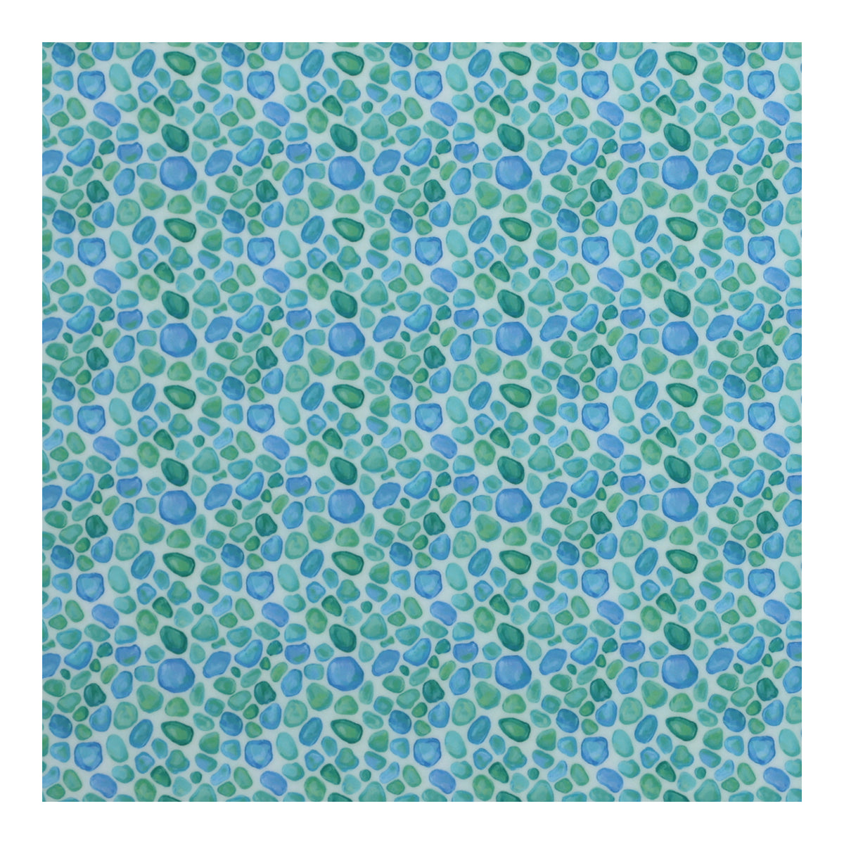 PatternPly® Full Coverage Sea Glass Pebbles sheet showing the pattern