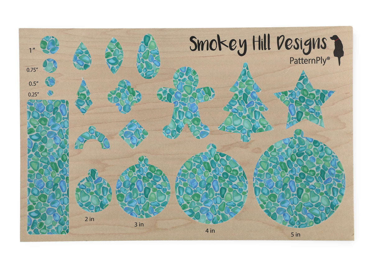 PatternPly® Full Coverage Large Sea Glass Pebbles product photo 3