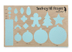 PatternPly® Full Coverage Pastel Blue Diagonal Stripes product photo 3