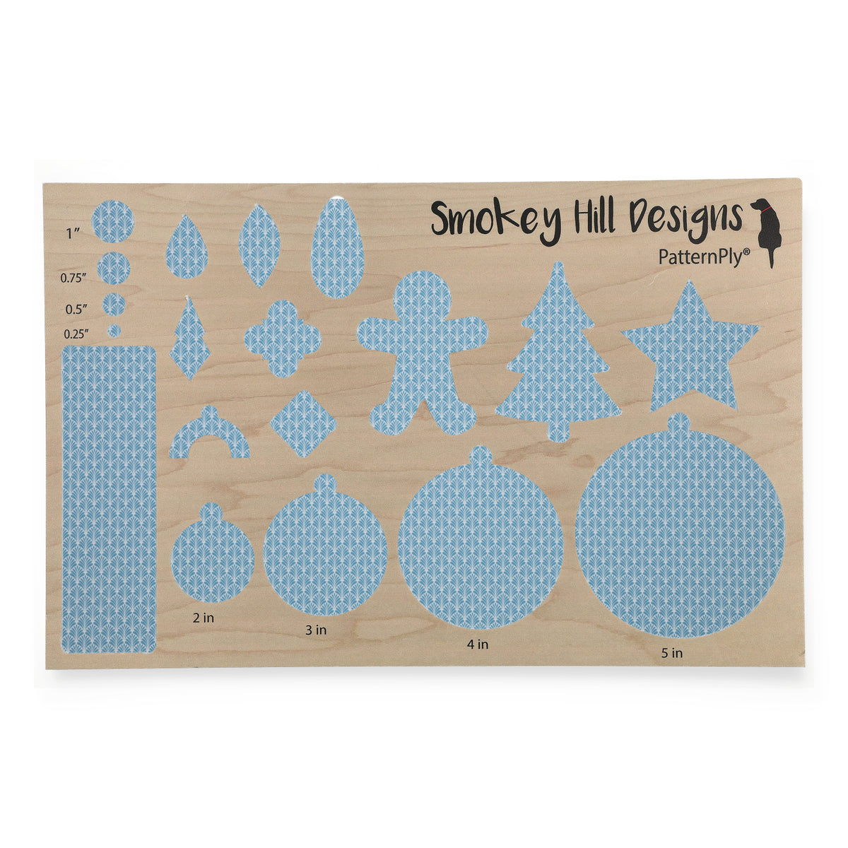 PatternPly® Full Coverage Blue Haze Fanfare product photo 3