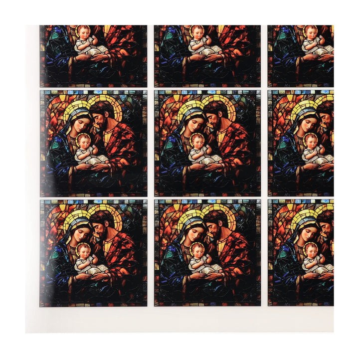 PatternPly® Full Coverage Holy Family Stained Glass Small