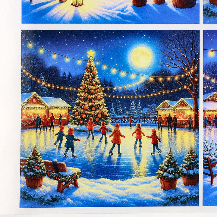 PatternPly® Transparent Winter Skating Large