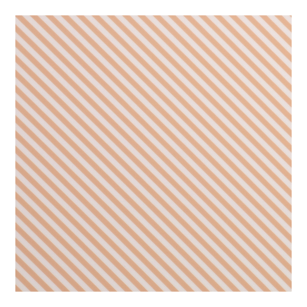 PatternPly® Full Coverage Pastel Orange Diagonal Stripes sheet showing the pattern