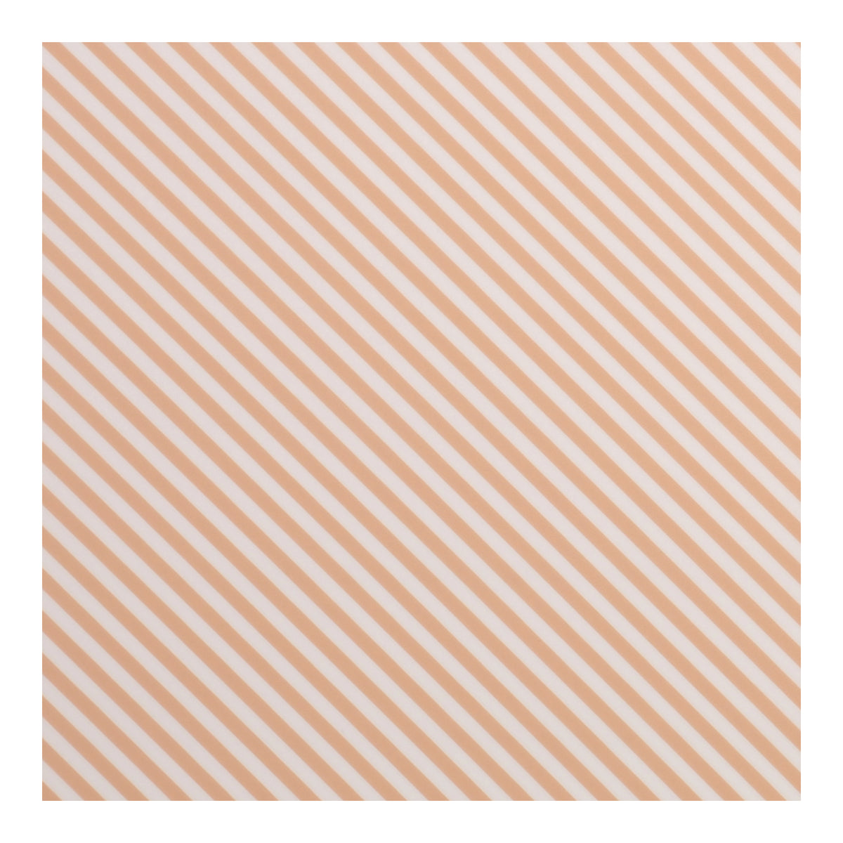 PatternPly® Full Coverage Pastel Orange Diagonal Stripes sheet showing the pattern