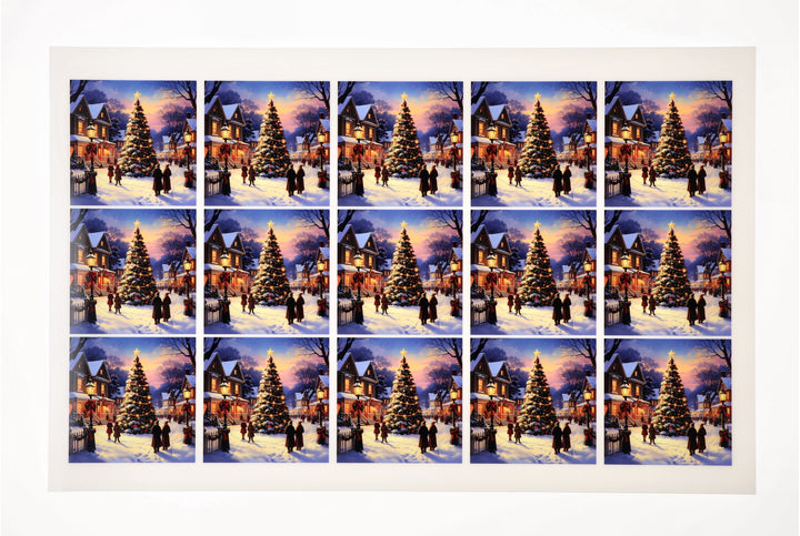 PatternPly® Full Coverage Americana Christmas Tree Small