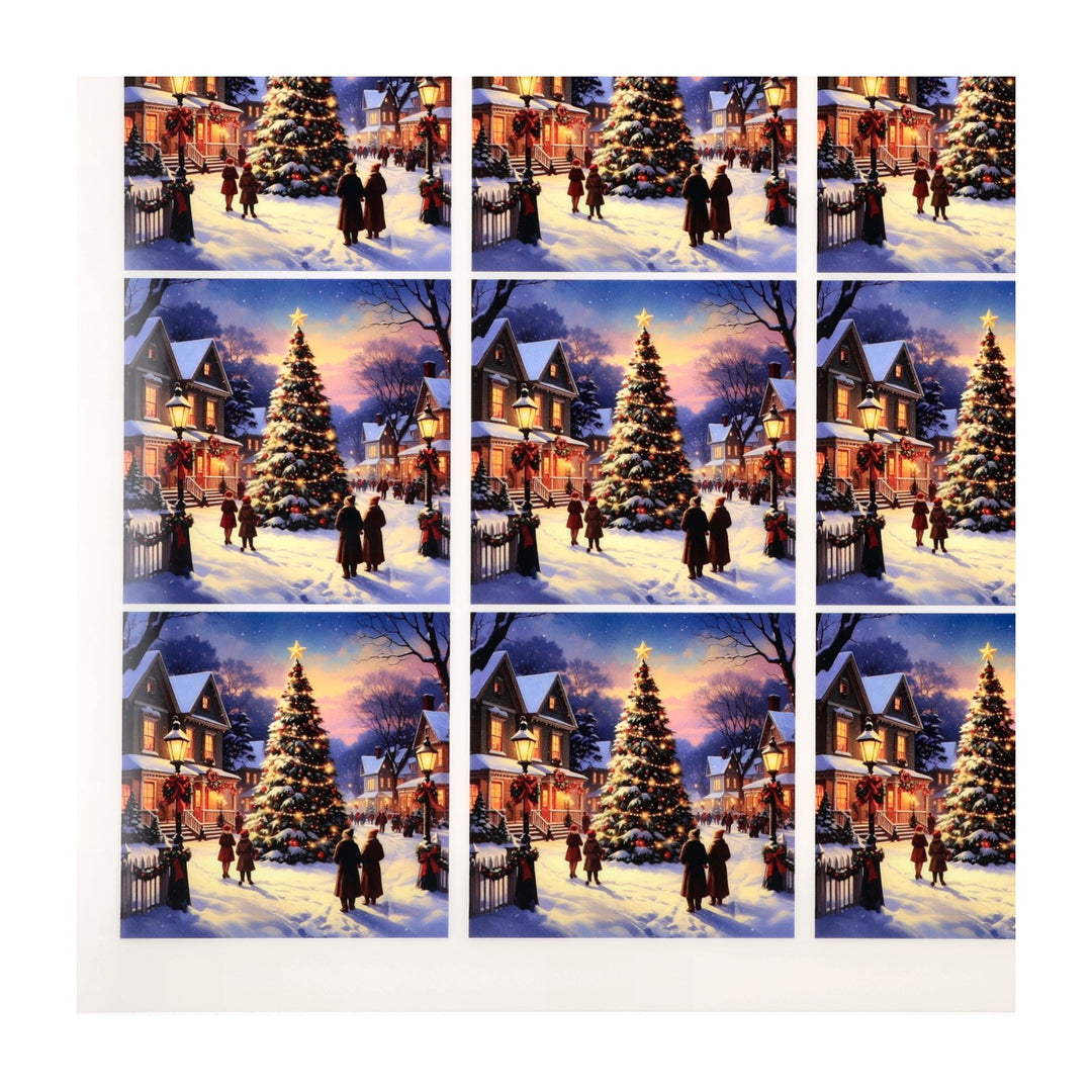 PatternPly® Full Coverage Americana Christmas Tree Small