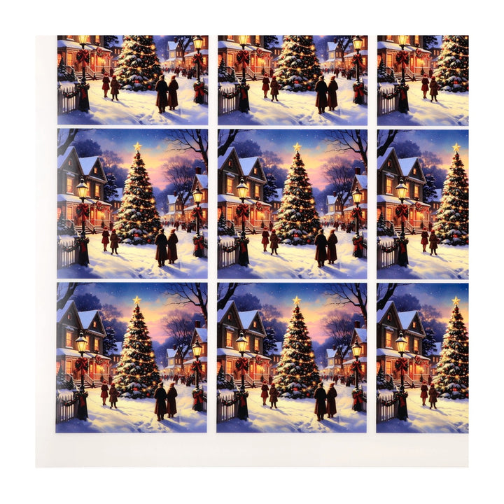 PatternPly® Full Coverage Americana Christmas Tree Small