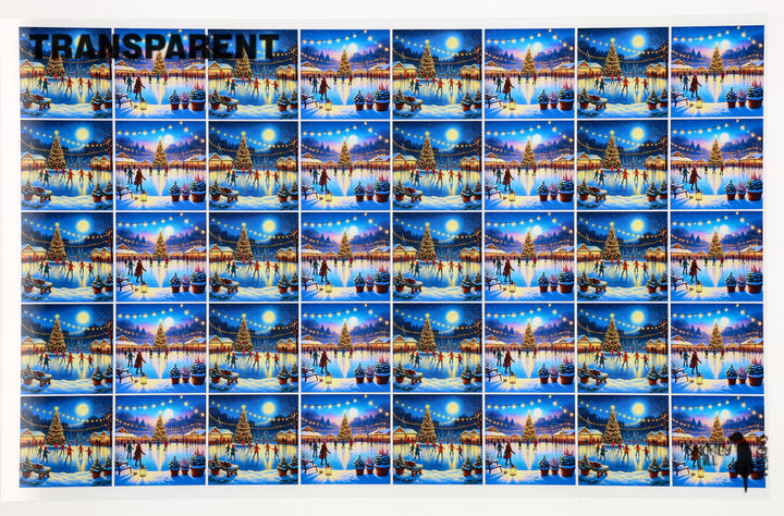 PatternPly® Transparent Winter Skating Extra Small
