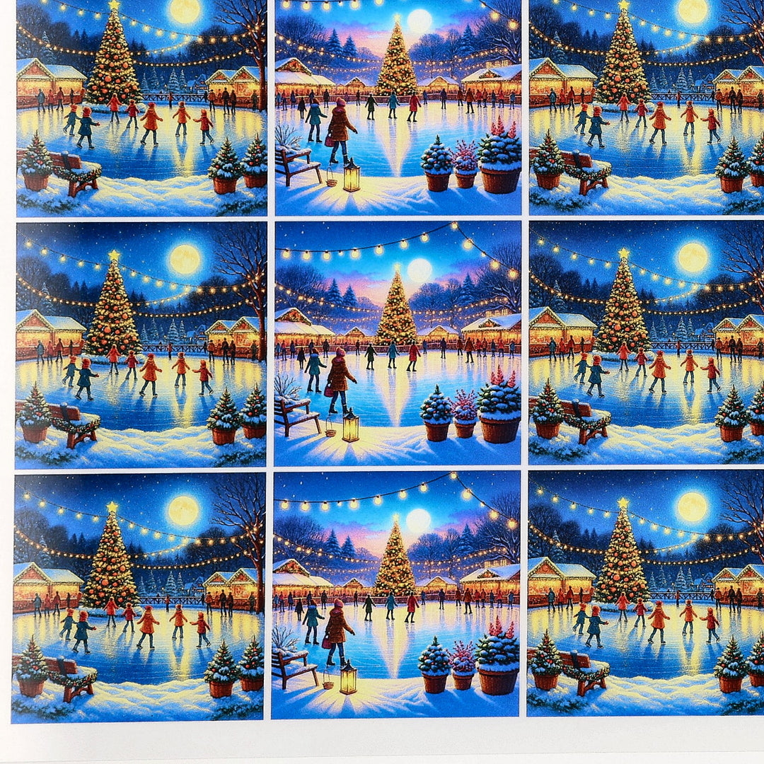 PatternPly® Transparent Winter Skating Extra Small