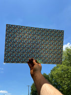 PatternPly® Transparent Micro Groovy Christmas sheet showing the pattern