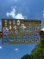 PatternPly® Transparent Christmas Bears product photo 2