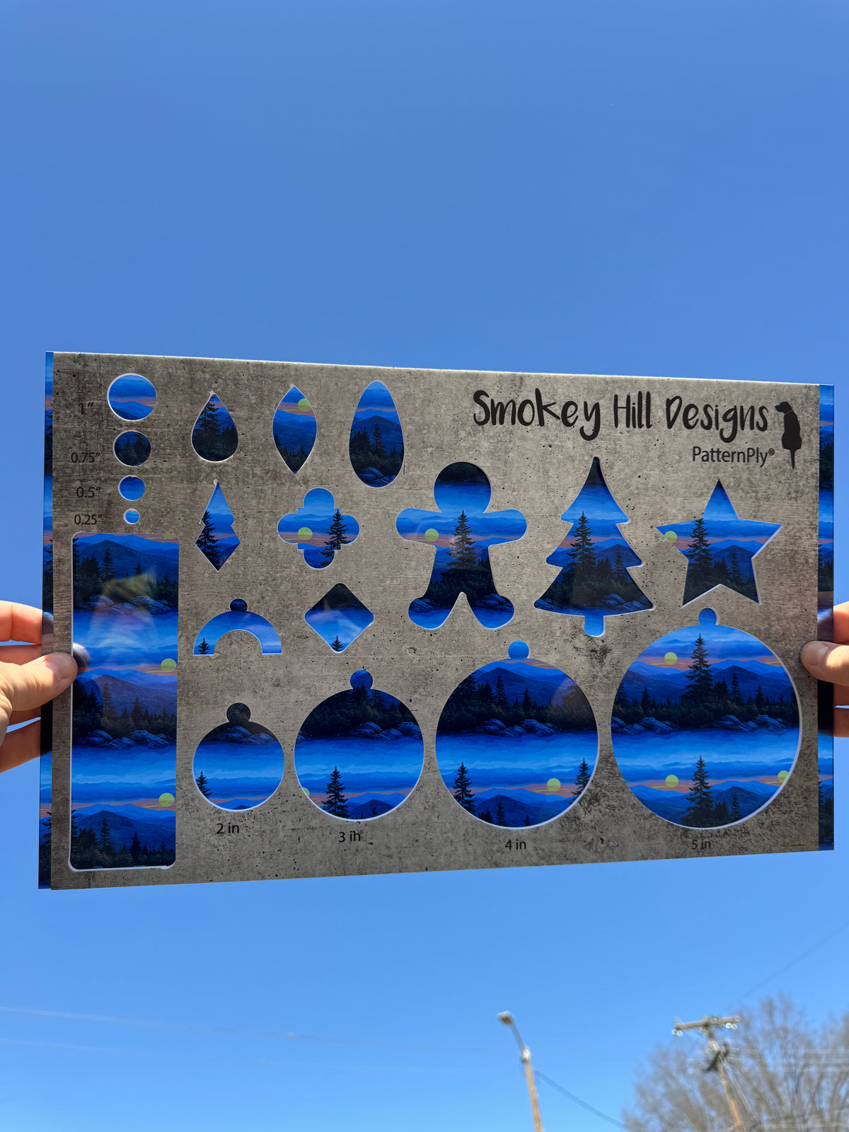 PatternPly® Transparent Mountains and Evergreens product photo 2
