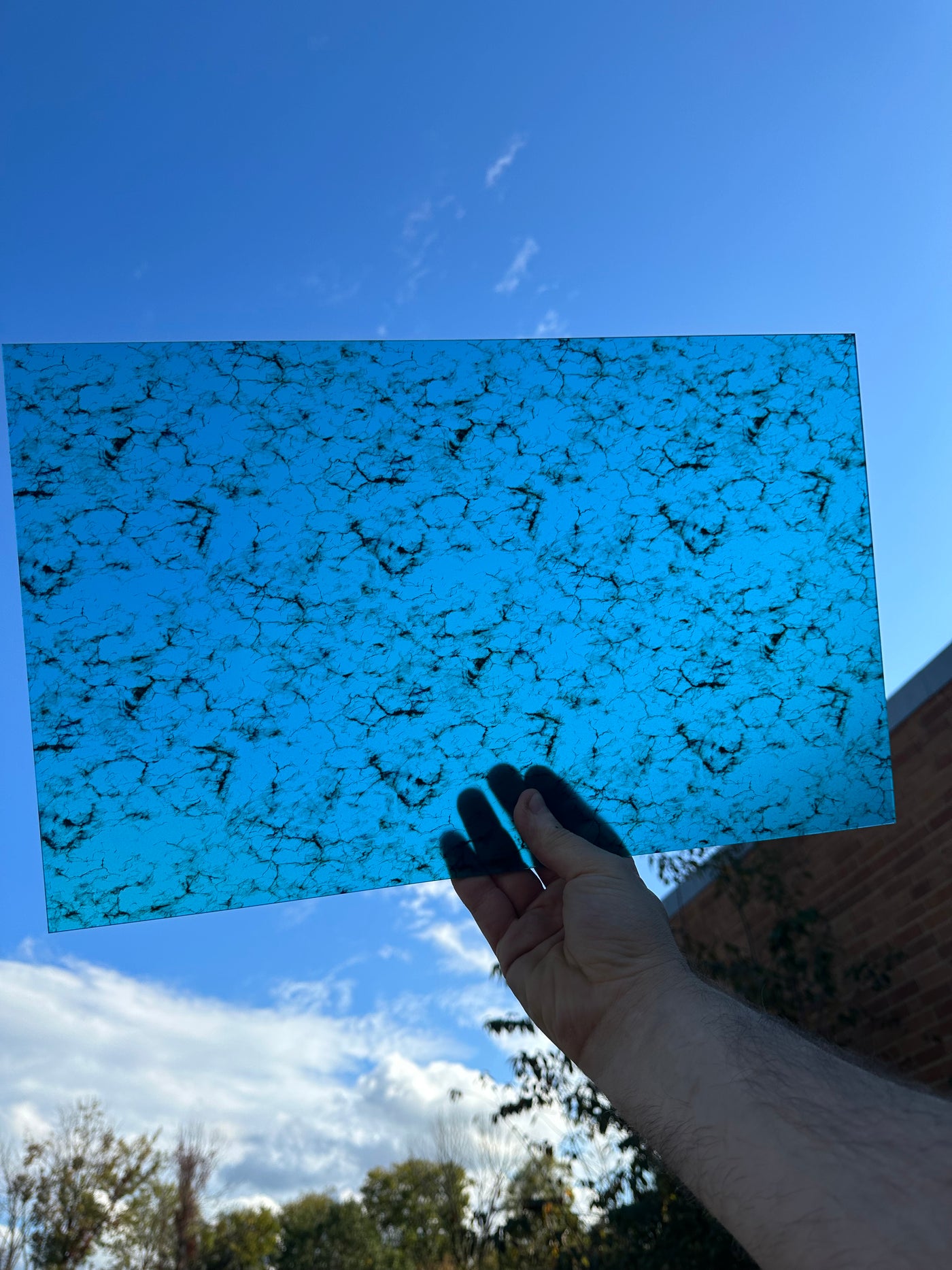 PatternPly® Acrylic Transparent Turquoise