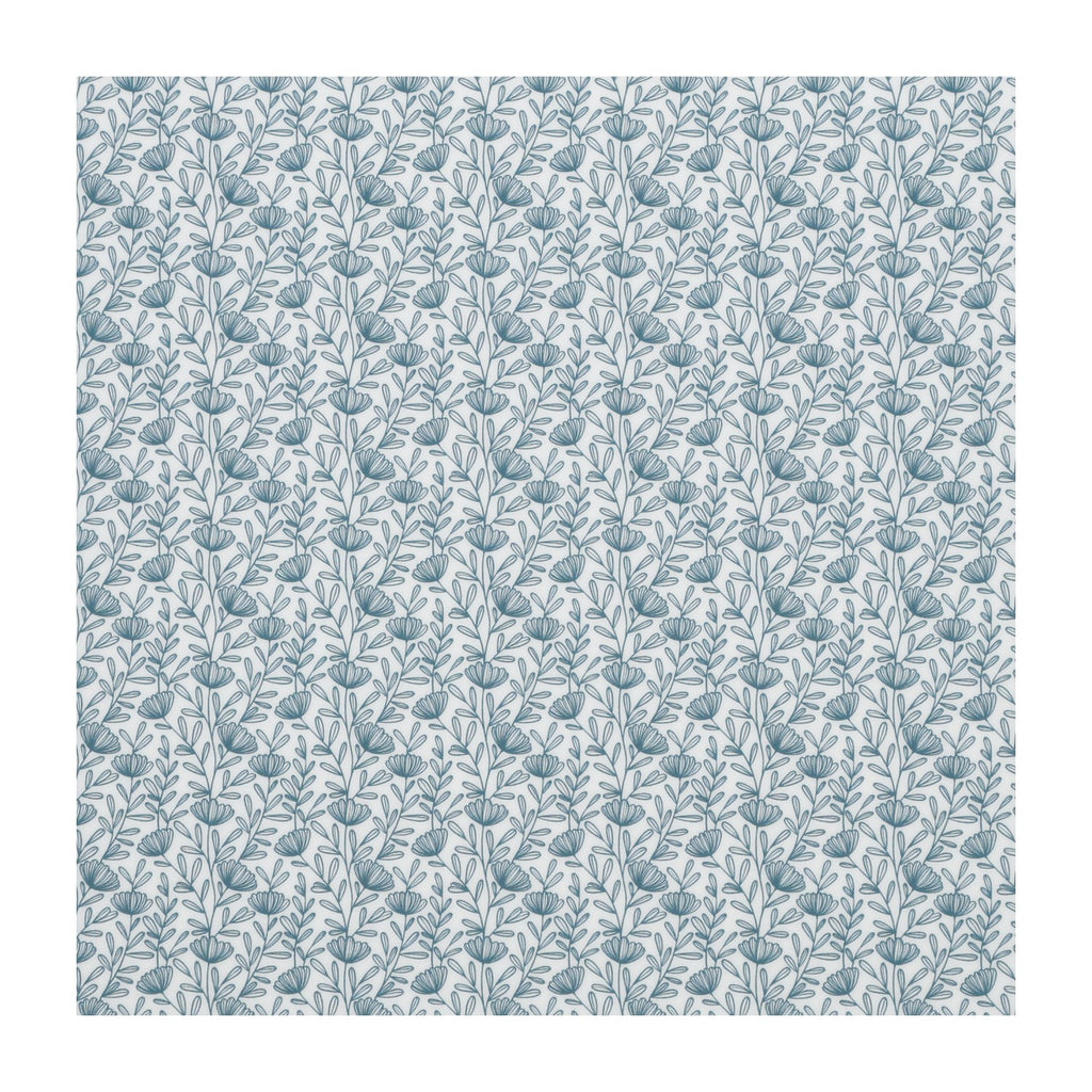 PatternPly® Full Coverage Blue Haze Dainty Garden sheet showing the pattern