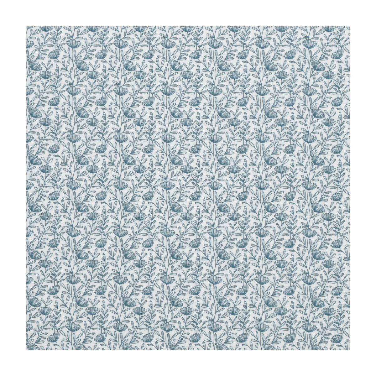 PatternPly® Full Coverage Blue Haze Dainty Garden sheet showing the pattern