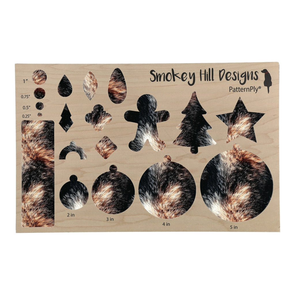 PatternPly® Transparent Brown and Black Fur product photo 2