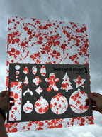 PatternPly® 19x24" Transparent Blood Splatter XL Scale product photo 2