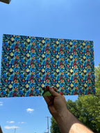 PatternPly® Transparent Tropical Decorations sheet showing the pattern