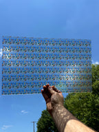 PatternPly® Transparent Micro Winter Animals sheet showing the pattern