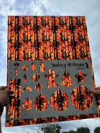 PatternPly® 19x24" Transparent Burnt Fall XL Scale product photo 2