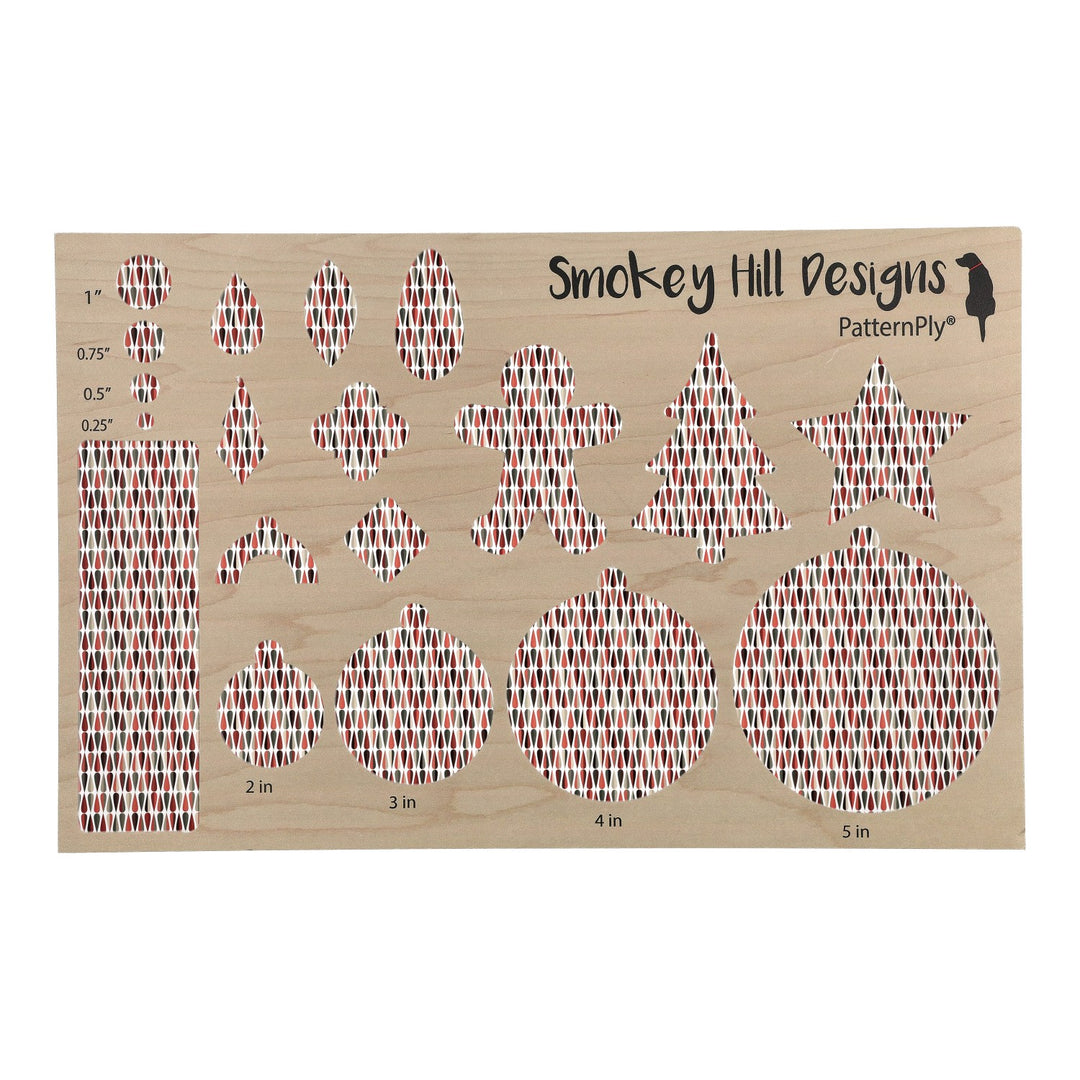 PatternPly® Scattered Mid Century Teardrops Micro