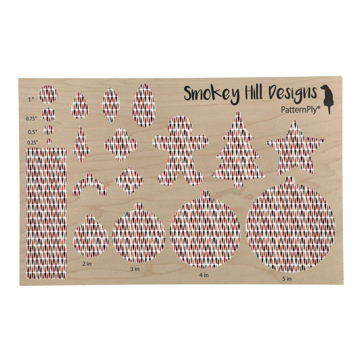 PatternPly® Scattered Mid Century Teardrops Micro