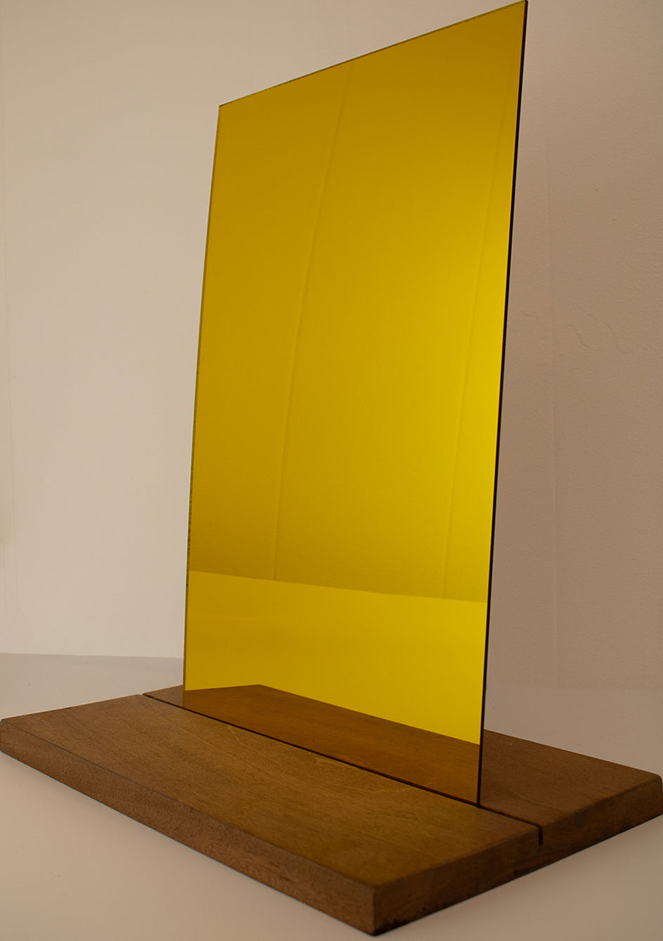 1/8" Yellow Mirrored Acrylic (per sheet) product photo 2
