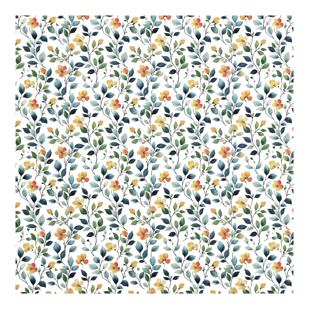 PatternPly® Scattered Yellow Vine sheet showing the pattern