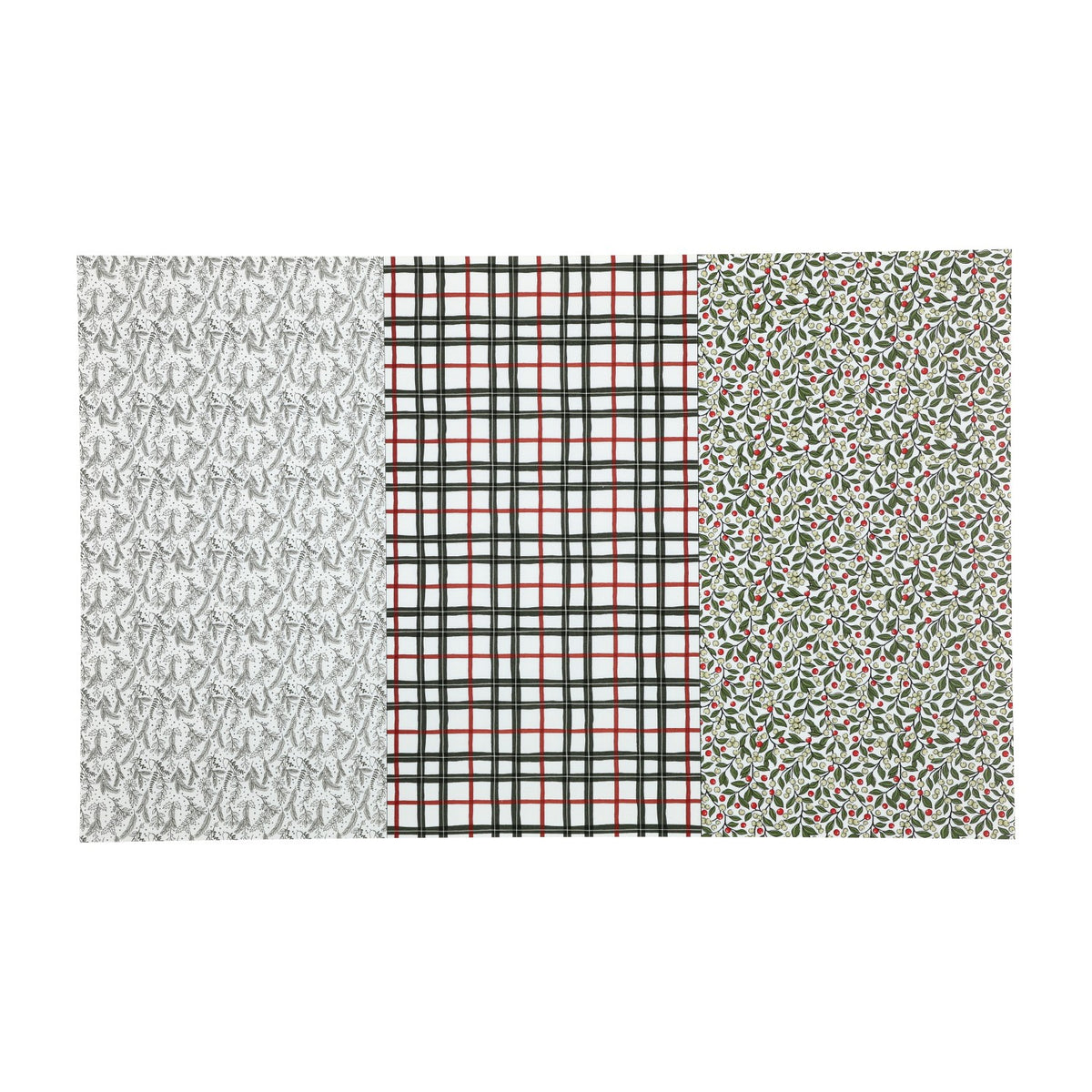PatternPly® Full Coverage Evergreen Trio sheet showing the pattern