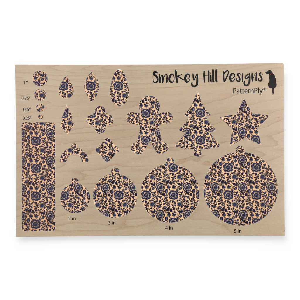 PatternPly® Naturals Blue Vine Florals product photo 4