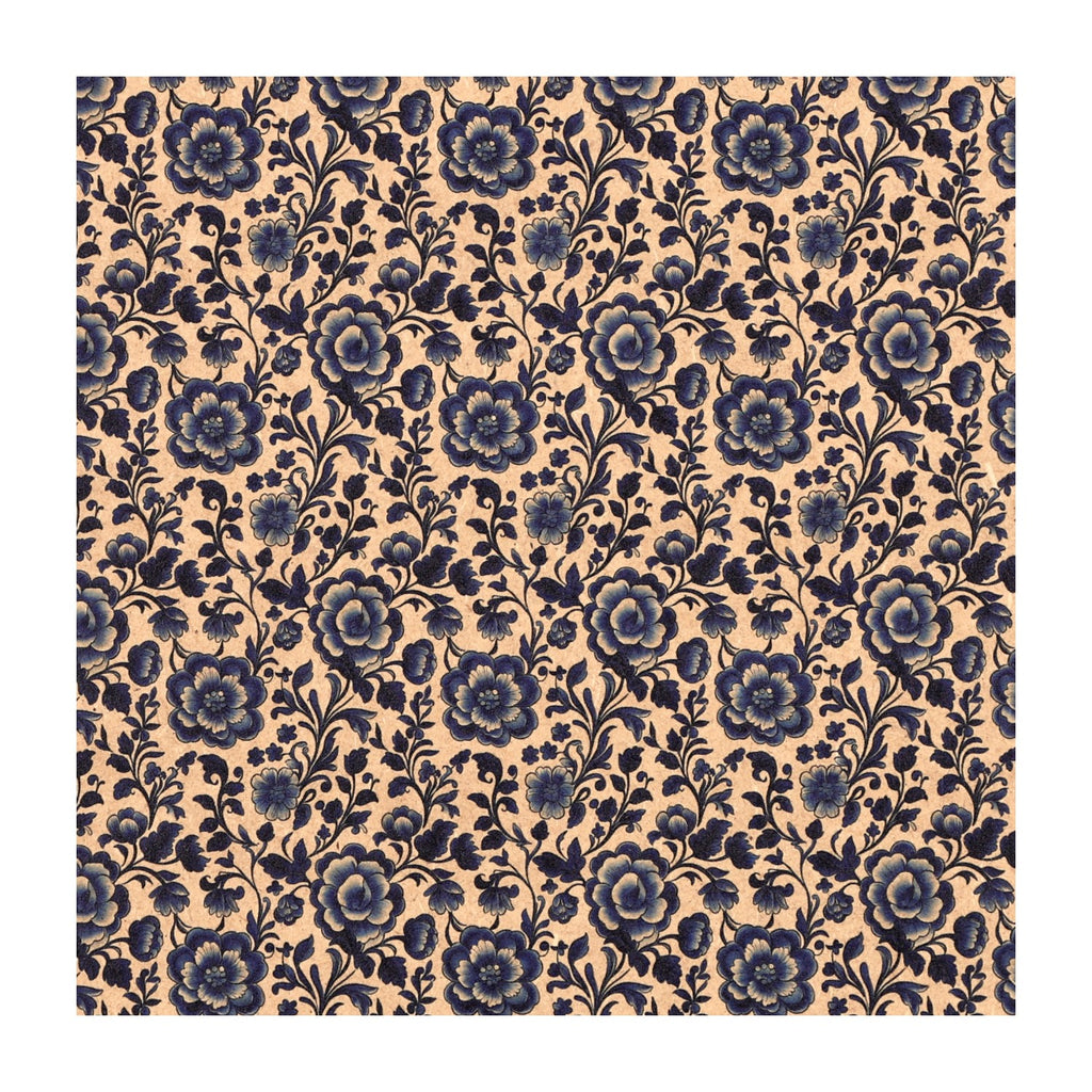 PatternPly® Naturals Blue Vine Florals sheet showing the pattern