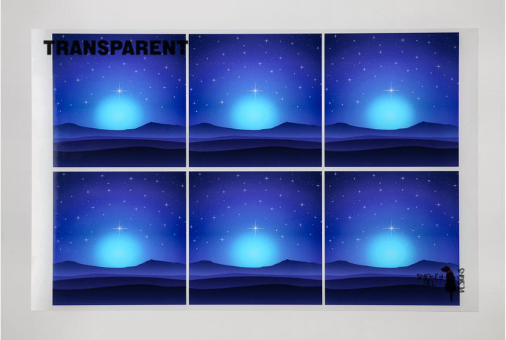 PatternPly® Transparent Nativity Night Sky LARGE