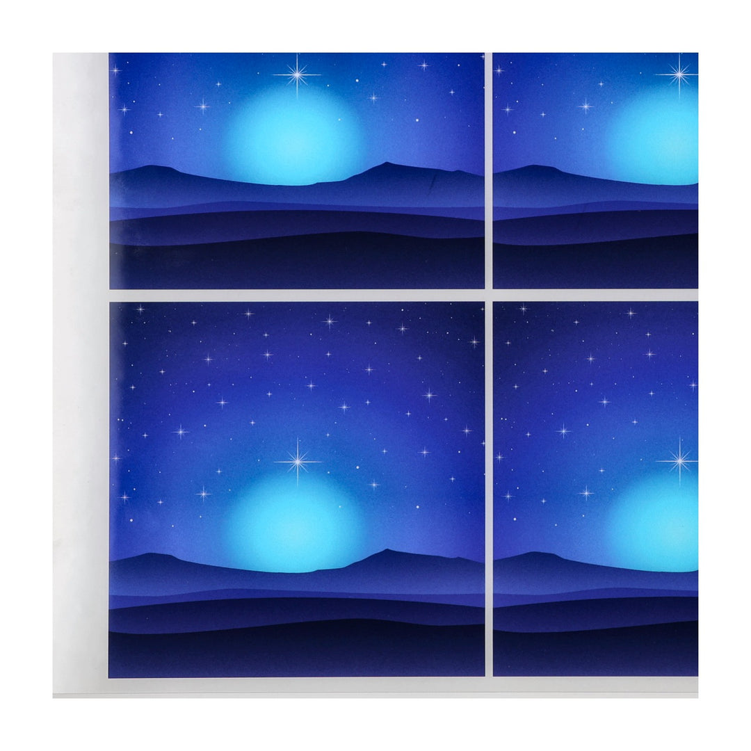 PatternPly® Transparent Nativity Night Sky LARGE