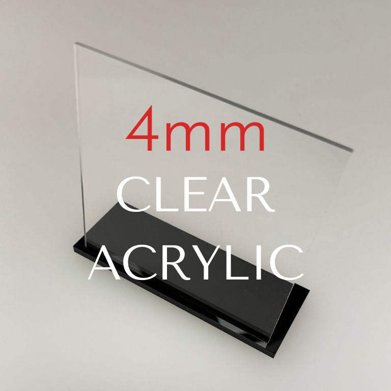 4mm clear cast acrylic sheet