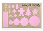 PatternPly® Full Coverage Pastel Pink Chevron product photo 3