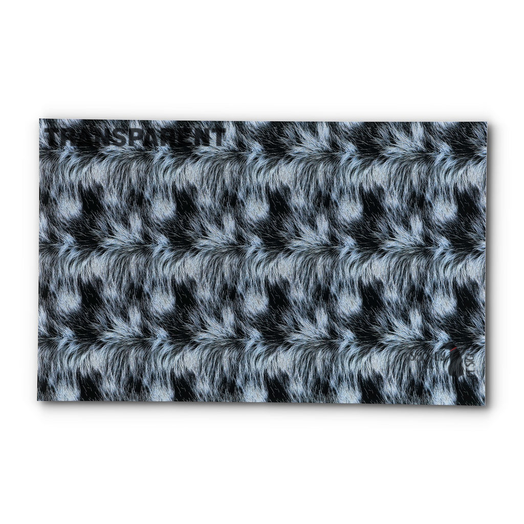 PatternPly® Transparent Merle sheet showing the pattern