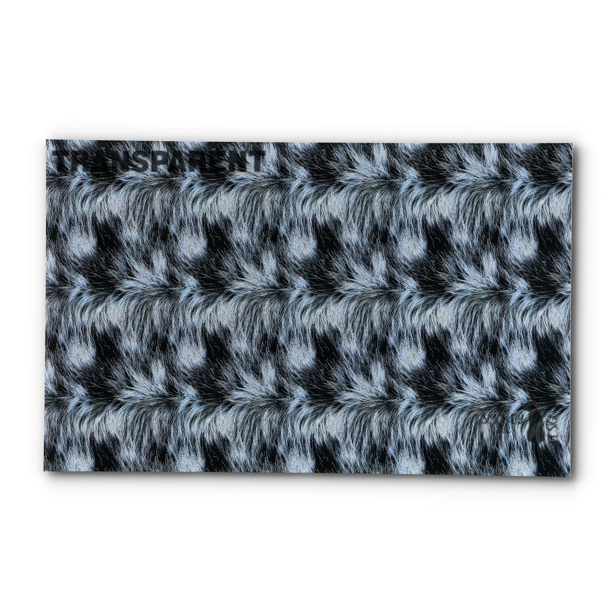 PatternPly® Transparent Merle sheet showing the pattern