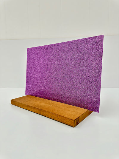 1/8" Purple Glitter Acrylic (per sheet)