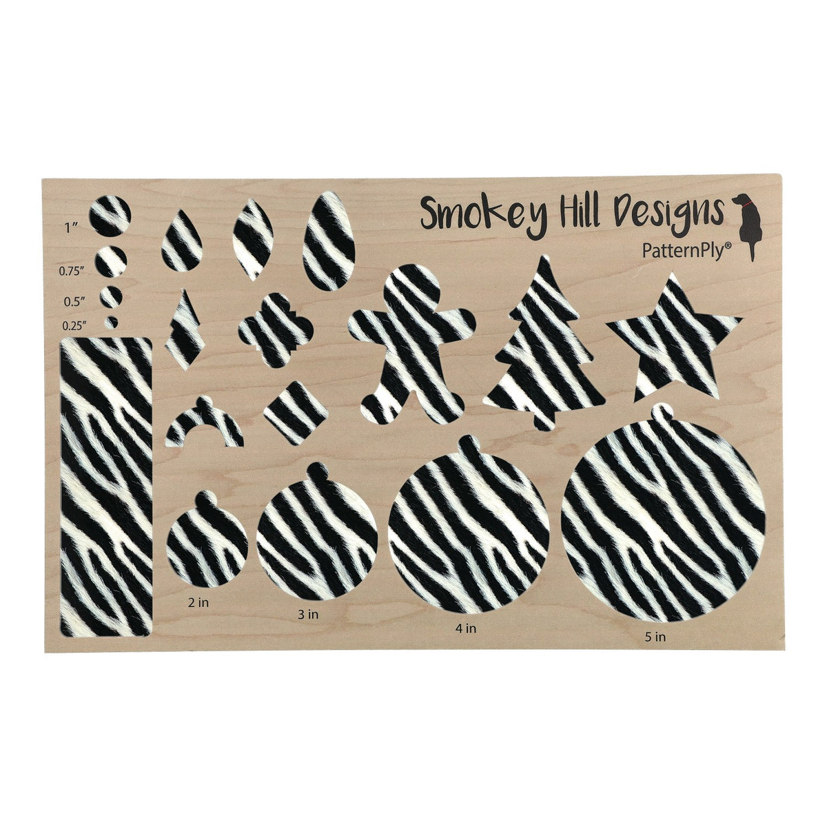 PatternPly® Transparent Realistic Zebra product photo 2