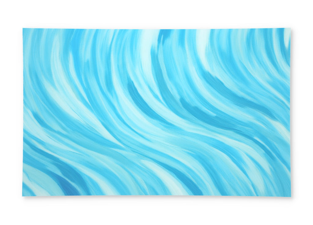 PatternPly® Full Coverage Pastel Blue Brushstrokes product photo 2