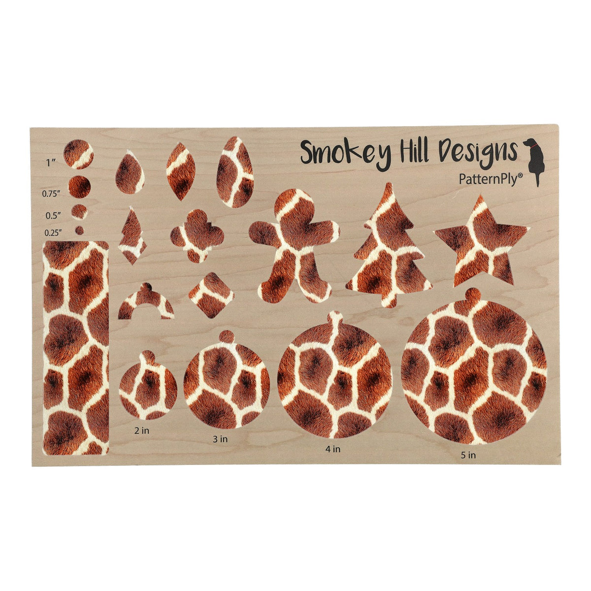 PatternPly® Transparent Realistic Giraffe product photo 2