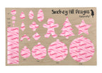 PatternPly® Full Coverage Pink Watercolor Waves MICRO product photo 3