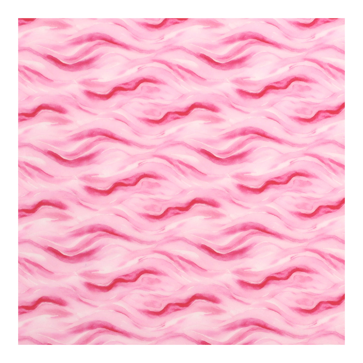 PatternPly® Full Coverage Pink Watercolor Waves MICRO sheet showing the pattern